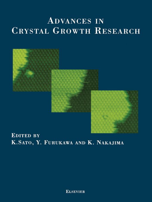 Cover image for Advances in Crystal Growth Research
